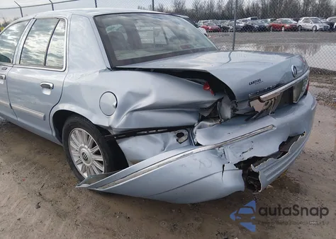 2010 Mercury Grand Marquis Ls (Fleet Only) из США, поврежденный, VIN 2MEBM7FV4AX633790